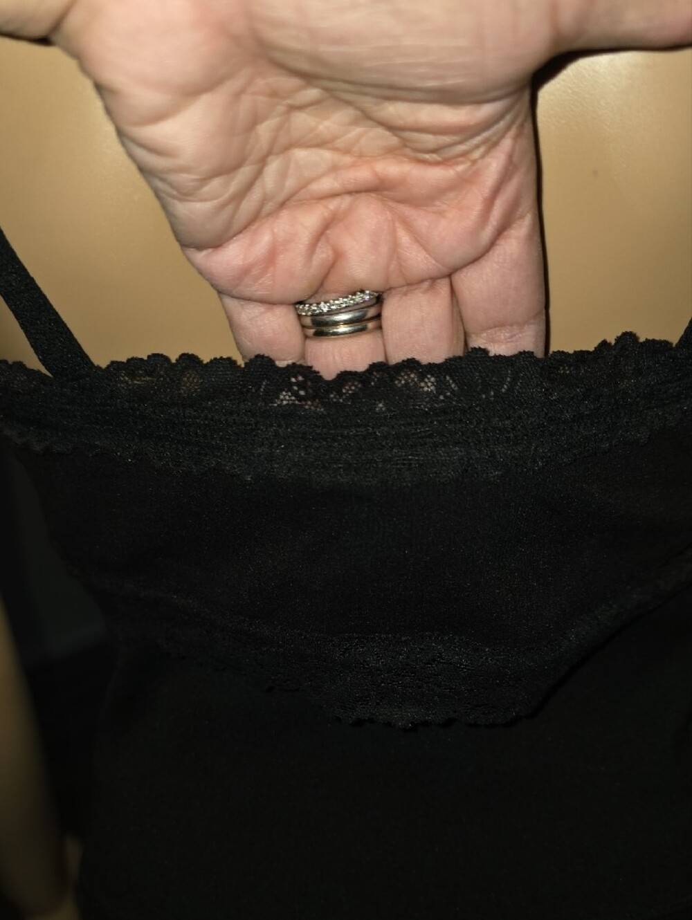 PINK Victoria's Secret Black Lace-Trim Bralette Tank - Picture 6 of 10